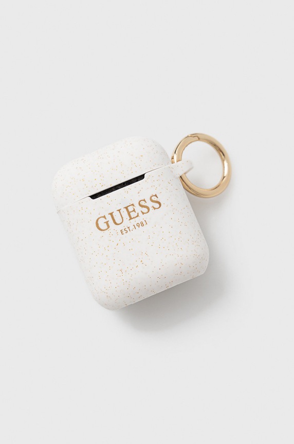 Guess Pokrowiec na Airpods biały GUA2SGGEH