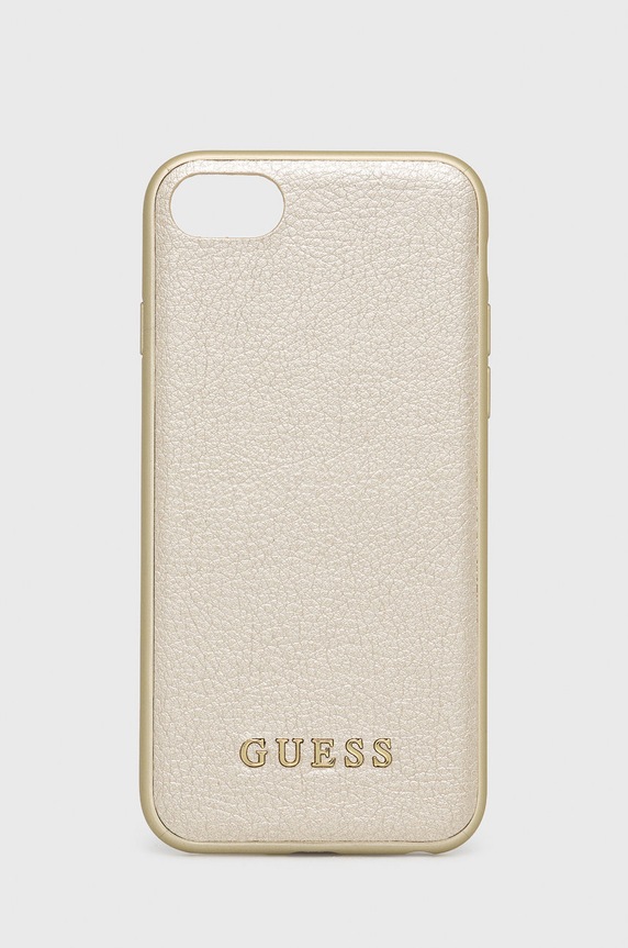 Guess Etui na telefon iPhone 7/8/SE na telefon złoty GUHCI8IGLGO