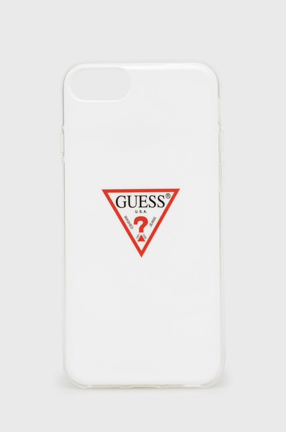 Guess Etui na telefon iPhone 7/8/SE 2020 na telefon biały GUHCI8PCUCTLWH