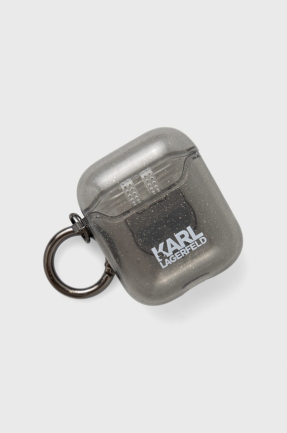 Karl Lagerfeld airpods tartó KLA2UCHGK fekete AA00