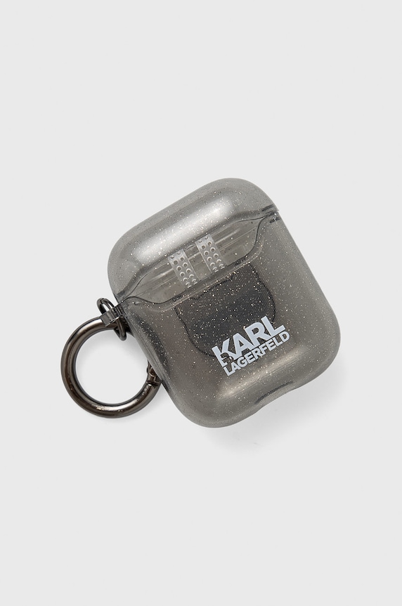 Karl Lagerfeld airpods tartó KLA2UCHGK fekete AA00