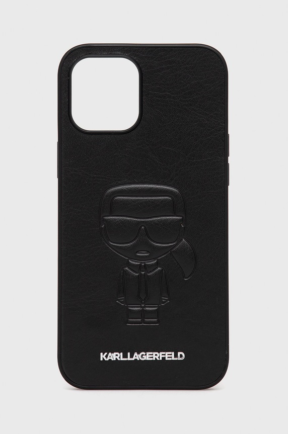 Karl Lagerfeld Etui na telefon iPhone 12 Pro Max KLHCP12LPCUIKBK na telefon czarny KLHCP12LPCUIKBK