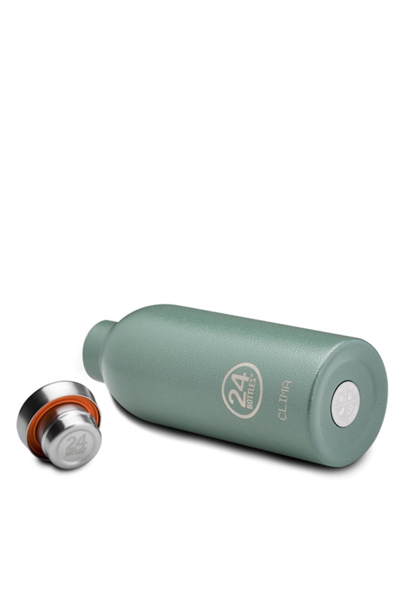 Accesorii 24bottles sticlă termică Rustic Moss Green 500 ml Clima.500.Mossgreen verde