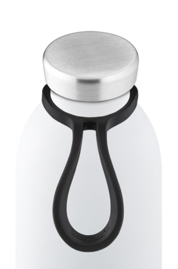 24bottles - Zawieszka do butelki czarny Bottle.Tie.Black