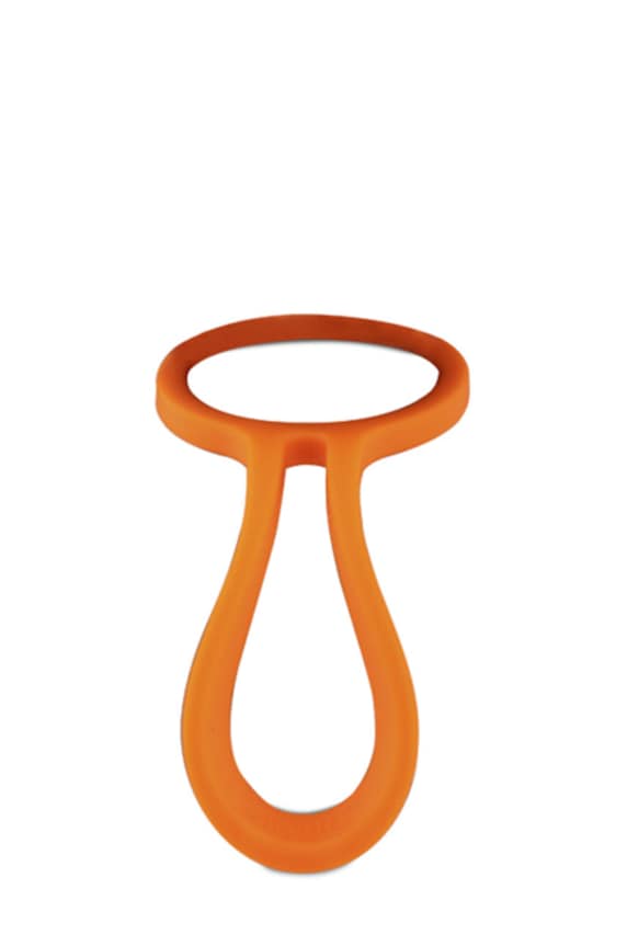 24bottles - Palack hordozó akasztó Bottle.Tie.Orange narancssárga AA00