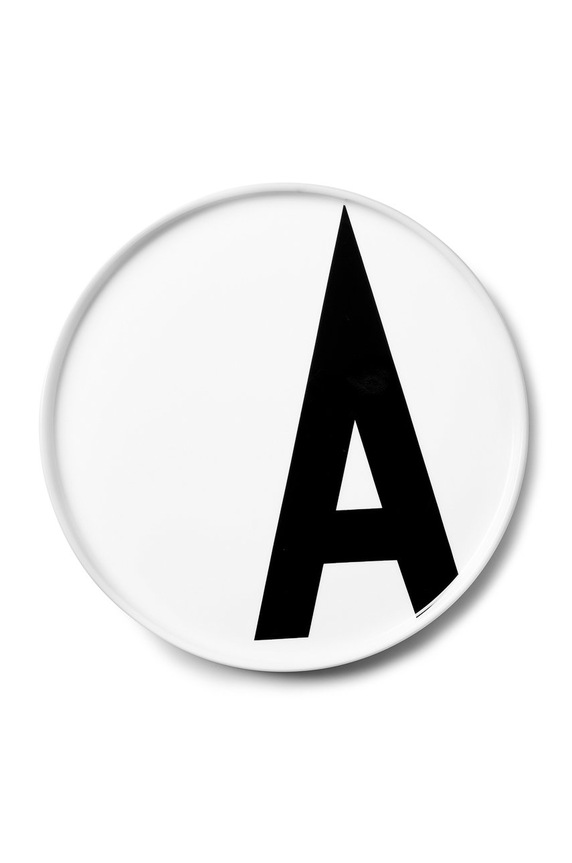 Design Letters talerz biały 10201500A