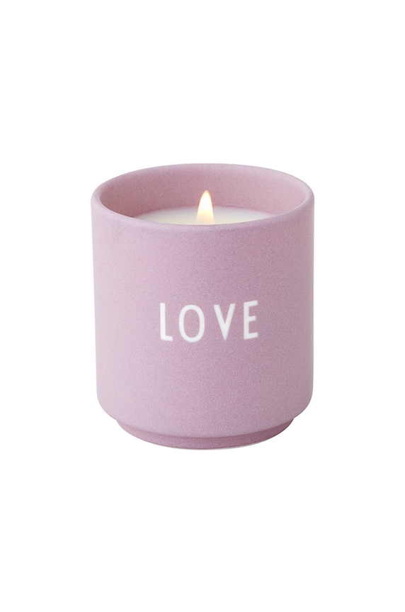Design Letters - Lumanari parfumate 6x5,5 cm violet 10107000LAVENLOVE
