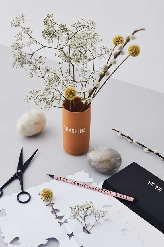 Σαλόνι και υπνοδωμάτιο Design Letters - Διακοσμητικό βάζο 10101005MUSUNSHINE πορτοκαλί