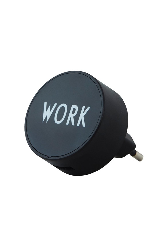 Design Letters - Φορτιστής μαύρο 60101003BLACKWORK