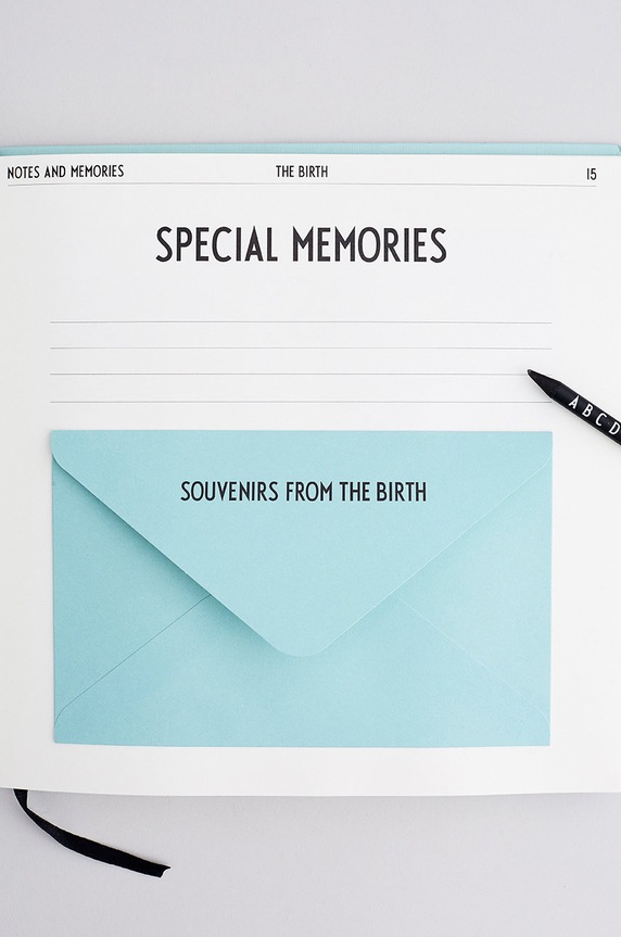 Design Letters - Babanapló 20202400BLUE kék