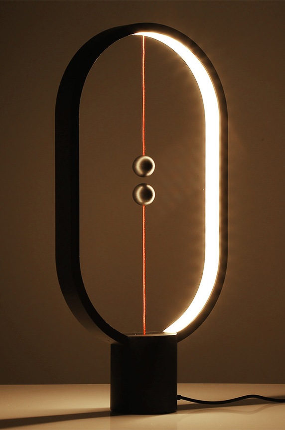 Allocacoc lampa stołowa Heng Balance DH0075BK/HBLEUC czarny AA00