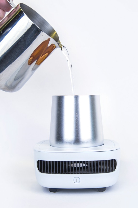 Allocacoc - Chladič na nápoje CupCooler Instant Cold 10745WT/WOCUPC biela AA00