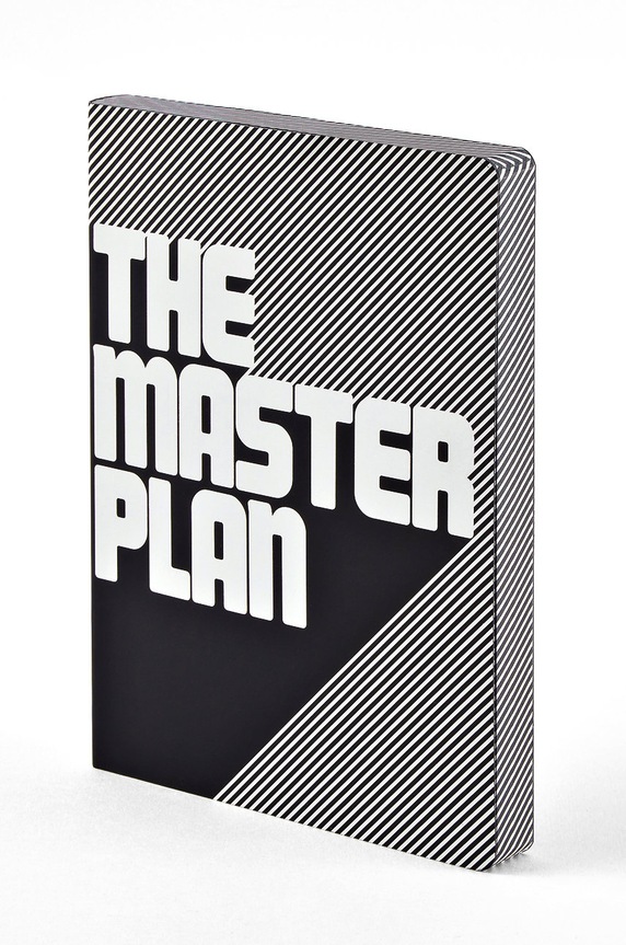 Nuuna - Jegyzetfüzet THE MASTER PLAN fekete 51968
