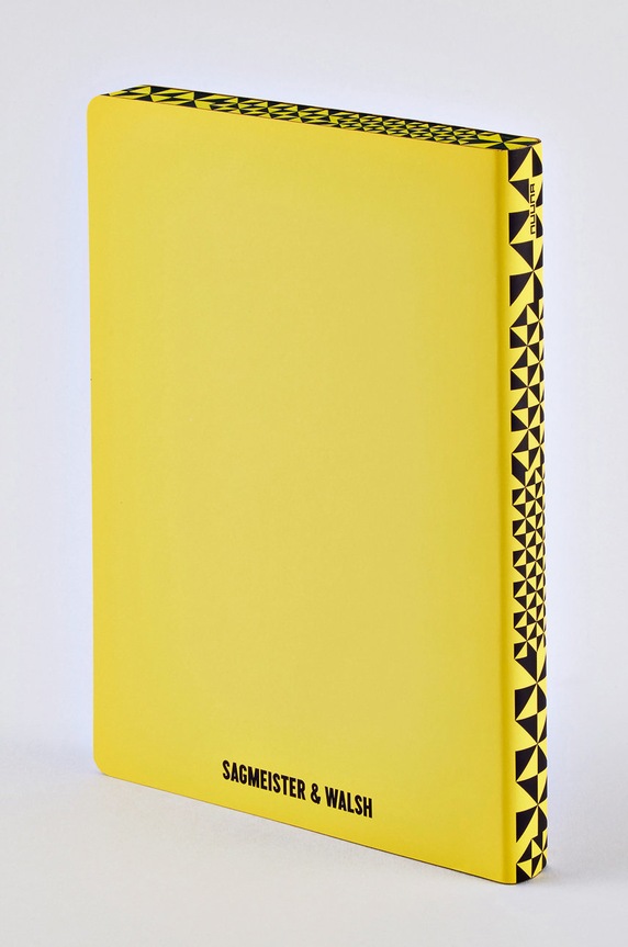 Nuuna notatnik HAPPY BOOK BY STEFAN SAGMEISTER 53375 żółty AA00