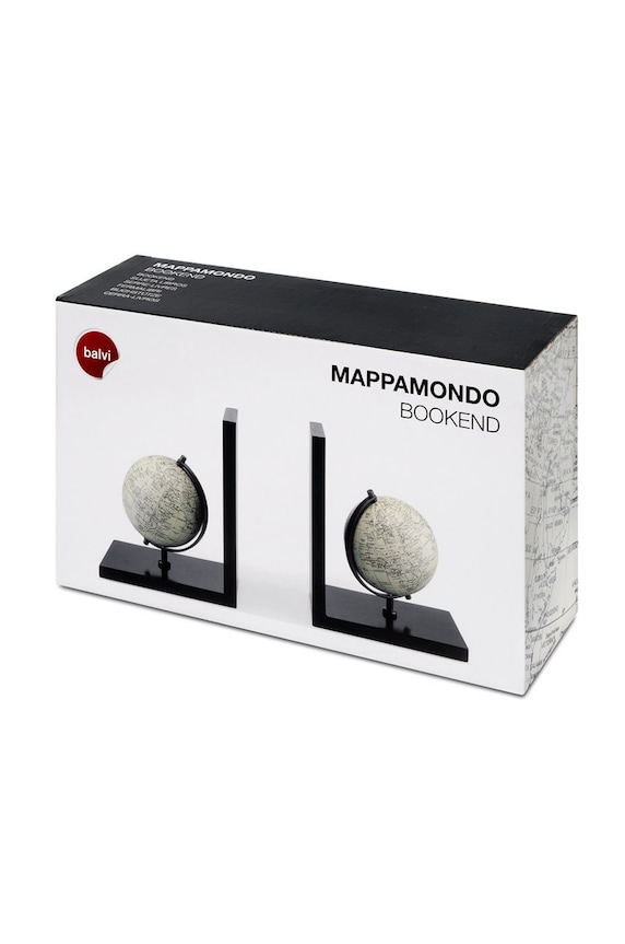 Salon i sypialnia Balvi podpórki do książek (2-pack) 26890 czarny