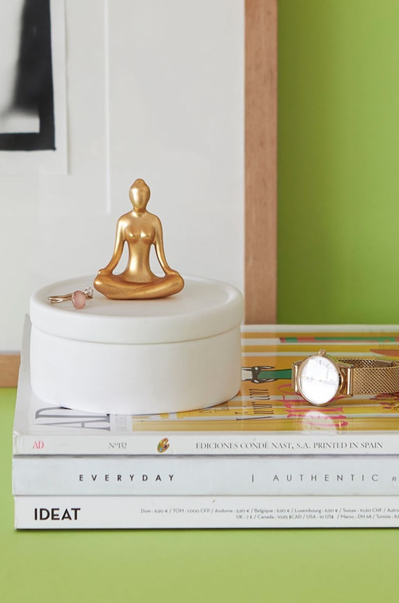 Salon i sypialnia Balvi szkatułka 27542 biały