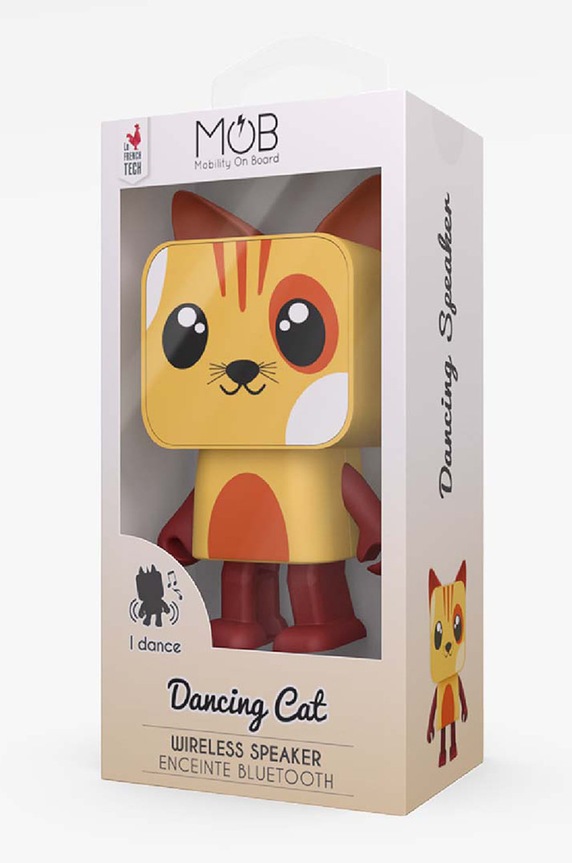 MOB tańczący głośnik bezprzewodowy czerwony DA.03