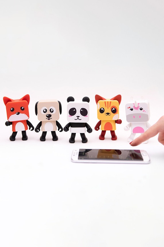 MOB tańczący głośnik bezprzewodowy DA.03 czerwony