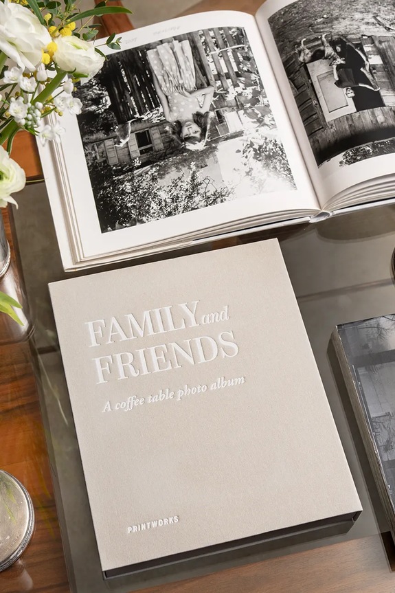 Lifestyle Printworks fotoalbum Family and Friends PW00464 grigio