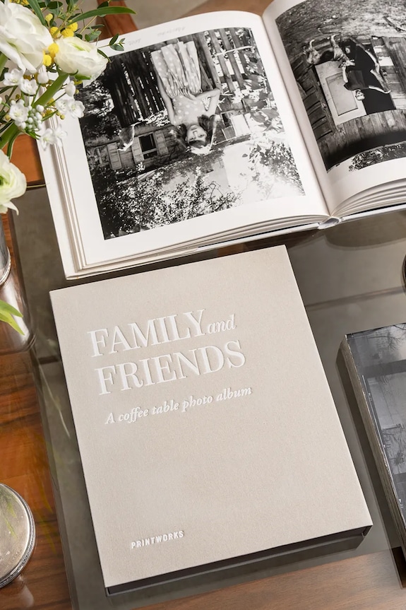 Lifestyle Printworks fotoalbum Family and Friends PW00464 grigio