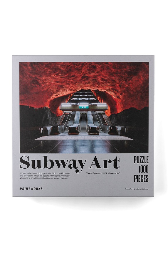 Printworks - Puzzle többszínű PW00501