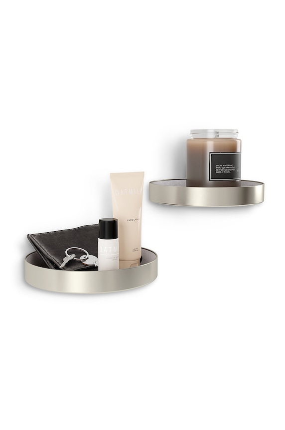 Umbra zestaw półek ściennych (2-pack) szary 1017297.410