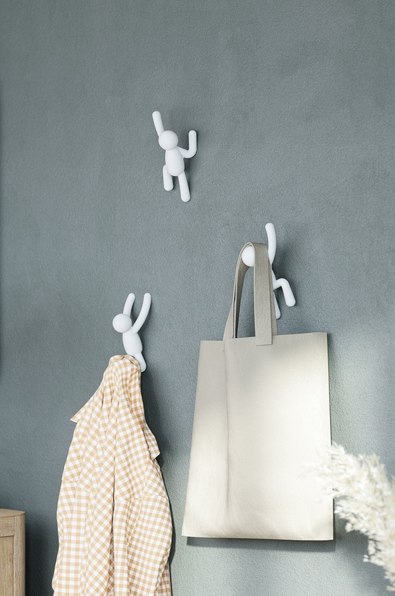 Umbra - Set zidnih vješalica (3-pack) bijela 318165.660