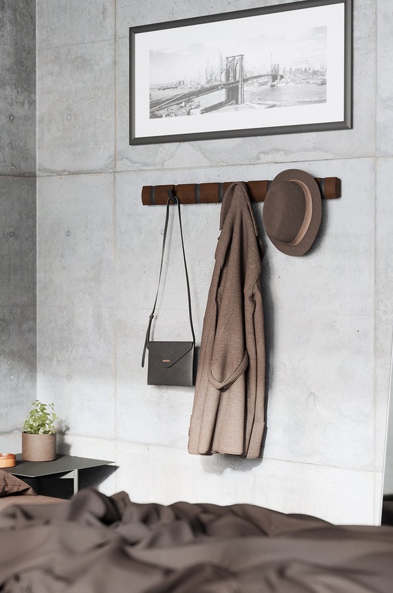 Umbra wieszak ścienny 318858.048 brązowy