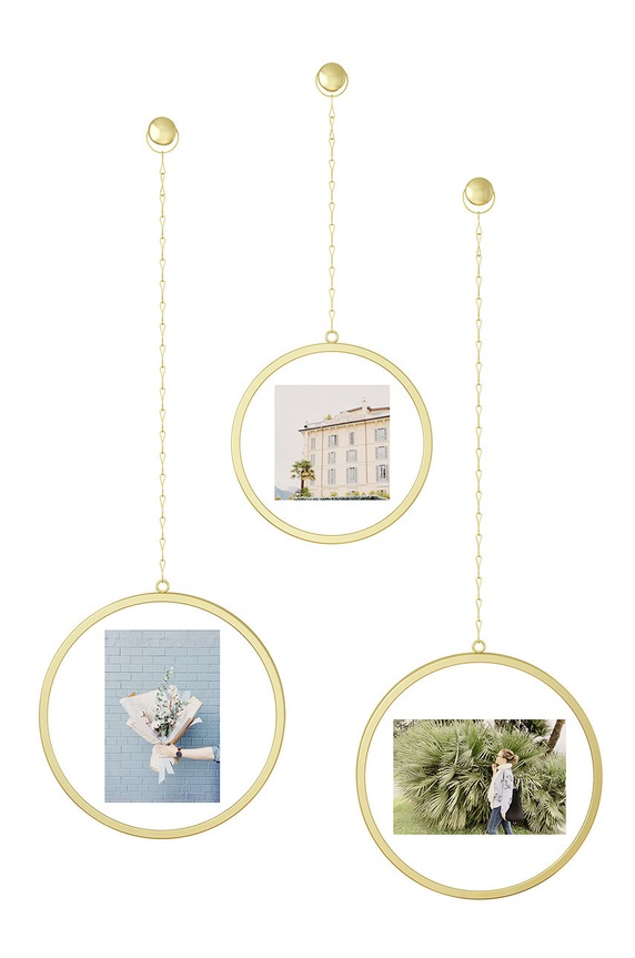 Umbra zestaw dekoracyjnych ramek na zdjęcia (3-pack) brązowy 1013425.221