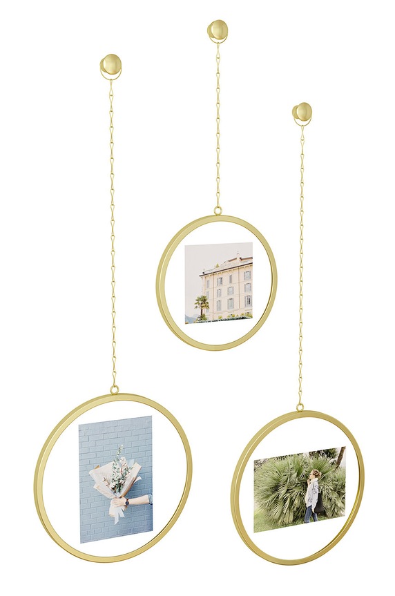 Umbra zestaw dekoracyjnych ramek na zdjęcia (3-pack) 1013425.221 brązowy AA00