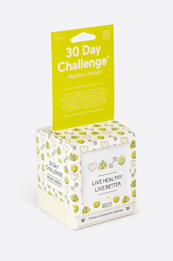 DOIY - Набор карточок 30 Day Challenge Healthy Life мультиколор DYCHALHEE