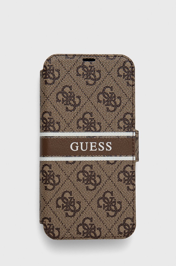 Etui za telefon Guess iPhone 13 Pro za telefon smeđa GUBKP13L4GDBR