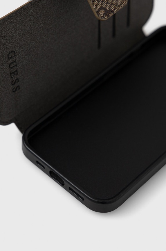 Dodaci Etui za telefon Guess iPhone 13 Pro GUBKP13L4GDBR smeđa