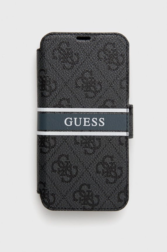 Guess Etui na telefon iPhone 13 Mini na telefon szary GUBKP13S4GDGR
