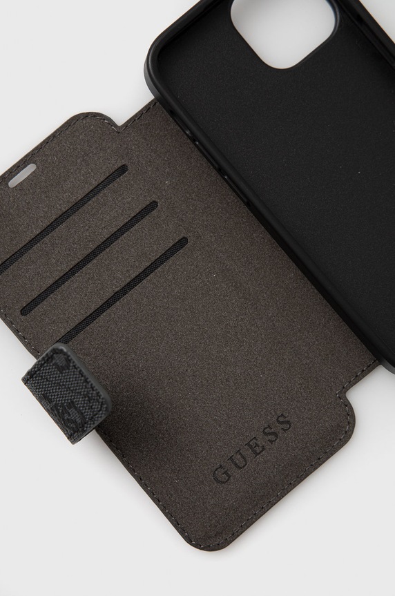 Guess Etui na telefon iPhone 13 Mini GUBKP13S4GDGR szary AW23