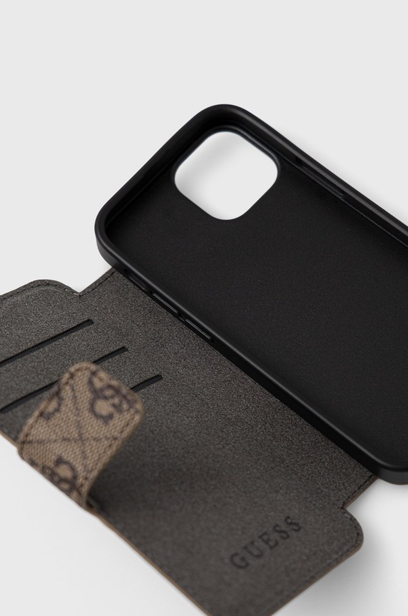 Etui za telefon Guess iPhone 13 Mini GUBKP13S4GDBR smeđa AA00