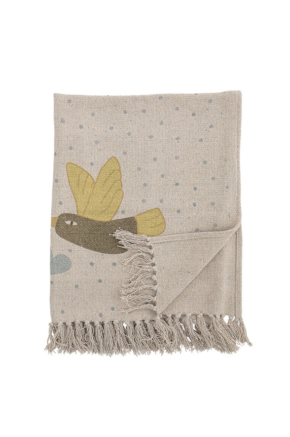 Bloomingville pled brązowy 82049907