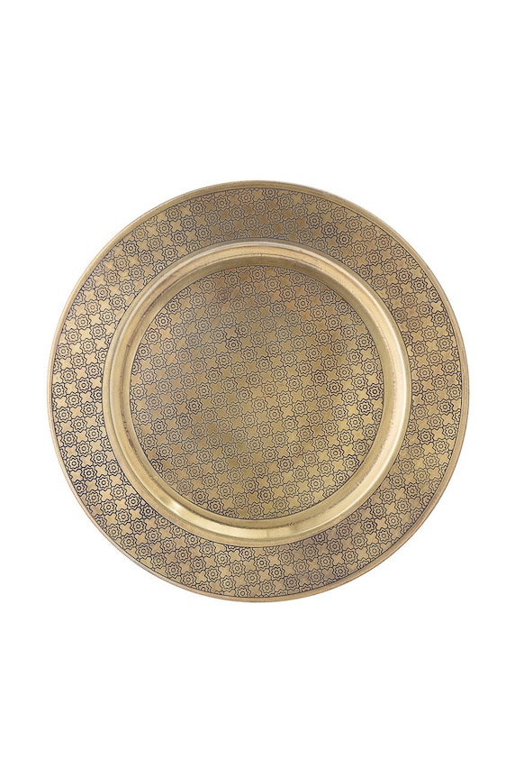 Bloomingville Tava decorativa galben 82052384