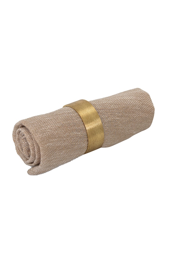 Bloomingville Obruči za salvete (4-pack) 48009130 zlatna AA00