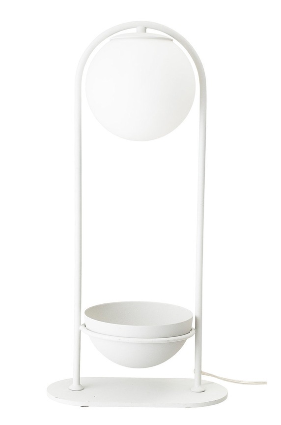 Bloomingville lampa stołowa 82040782 biały AA00