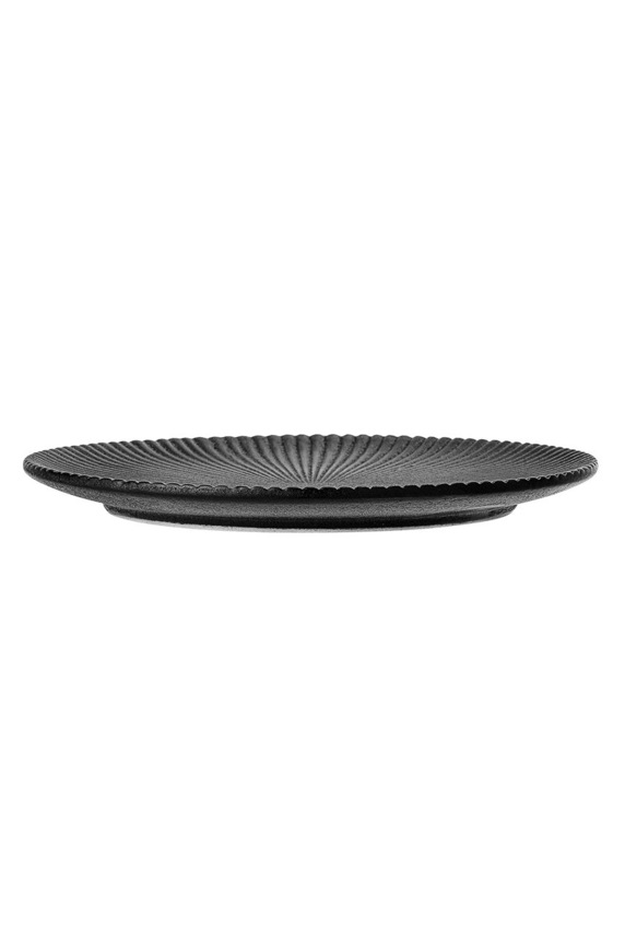 Bloomingville talerz deserowy Neri 18 cm czarny 21255671