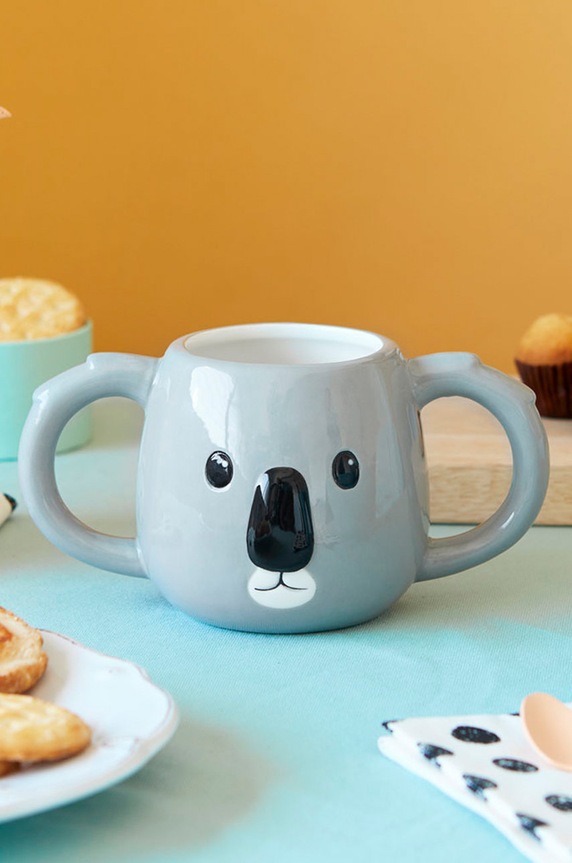 Kuchnia i bar Balvi kubek Koala 400 ml 27562 szary