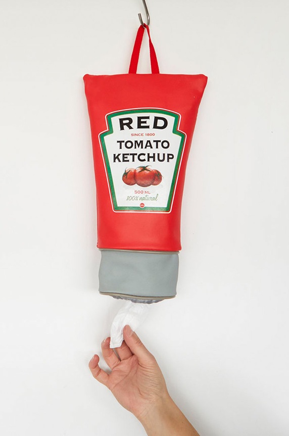 Balvi - Zsák műanyag zacskók számára 26230 piros AA00