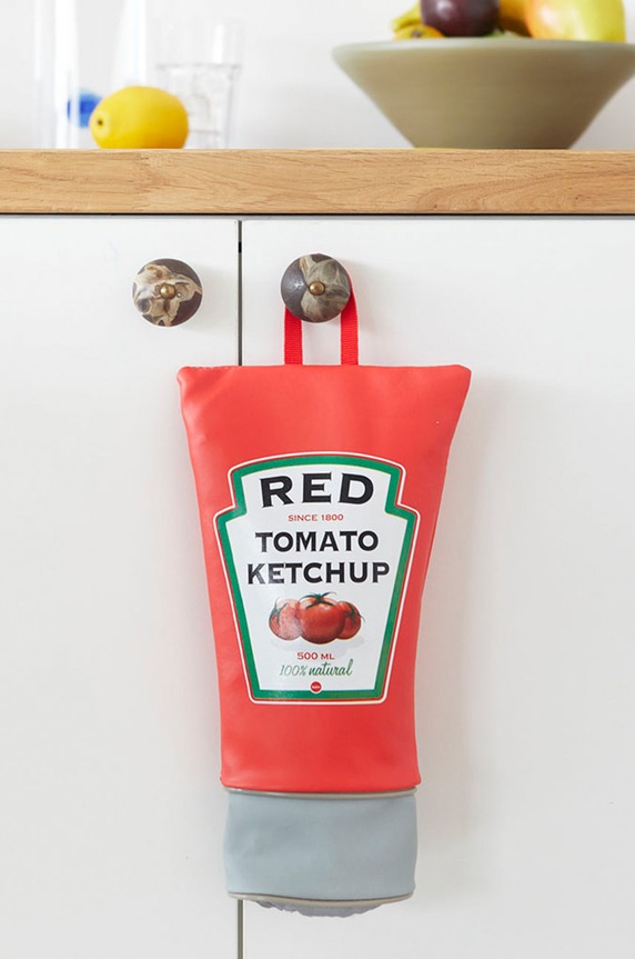 Nappali és hálószoba Balvi - Zsák műanyag zacskók számára 26230 piros