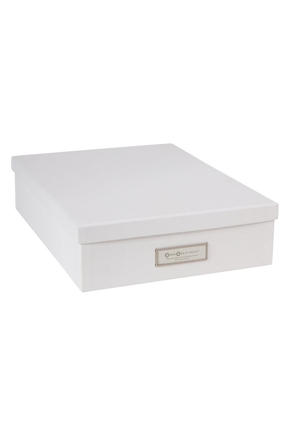 Bigso Box of Sweden Коробка для зберігання Oskar 945145541 білий AA00