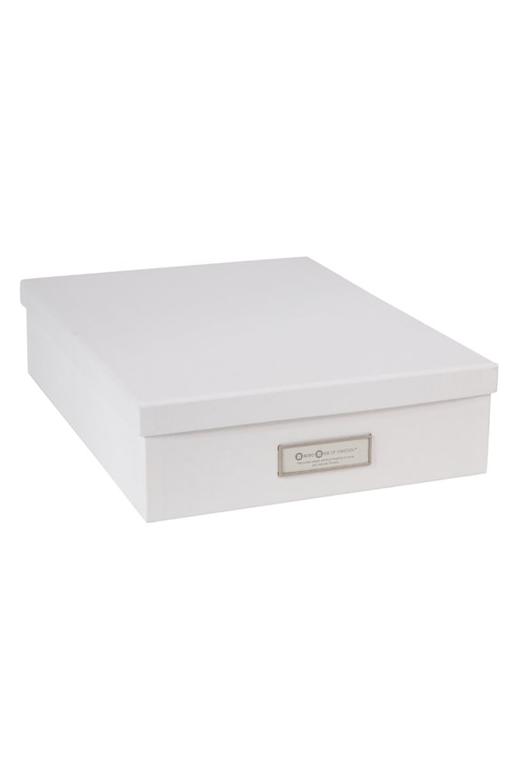 Bigso Box of Sweden Коробка для зберігання Oskar 945145541 білий AA00