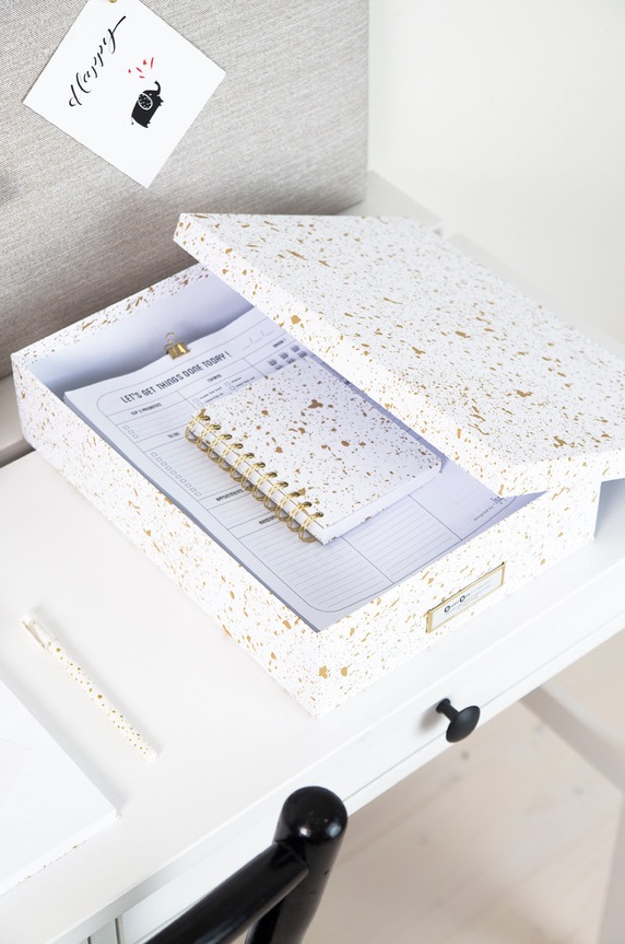Bigso Box of Sweden - Úložný box Oskar žltá 945187762