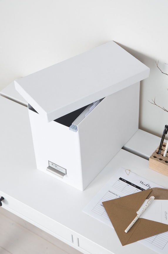 Organizér dokumentů Bigso Box of Sweden Johan 944145544 bílá