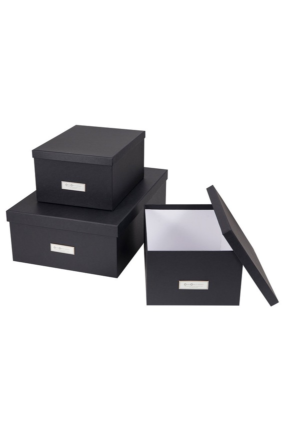 Bigso Box of Sweden - set kutija Inge (3-pack) 811345641 siva AA00