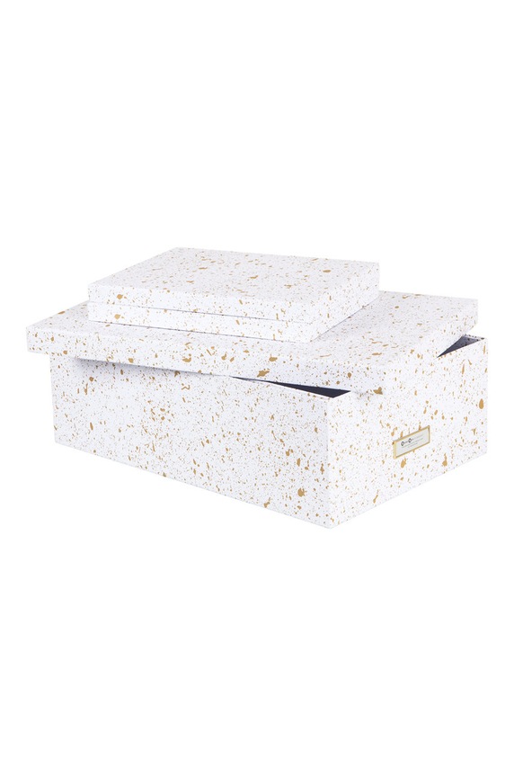 Bigso Box of Sweden - set de cutii de depozitare Inge (3-pack) 811387762 galben